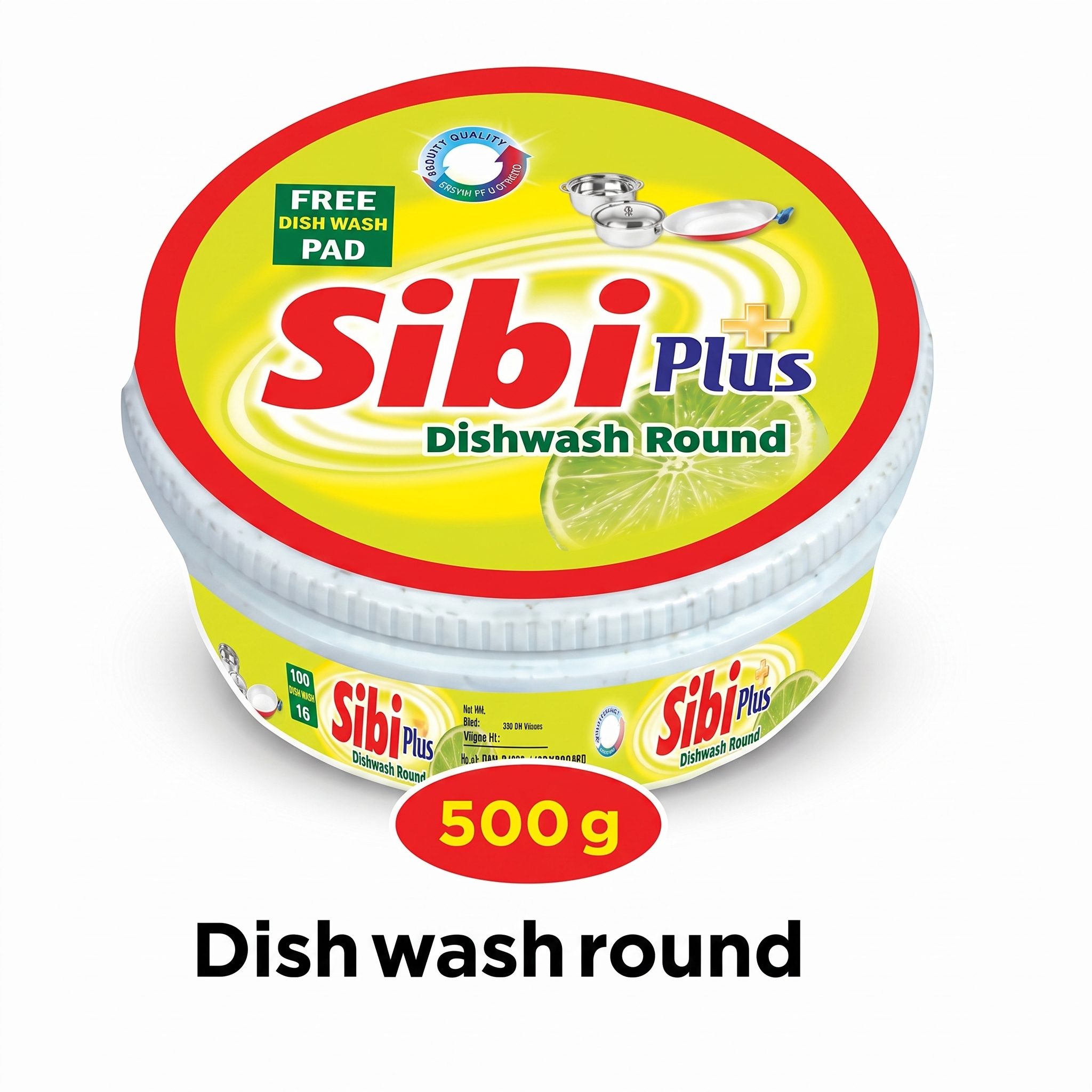 Sibi Plus Dishwash Round