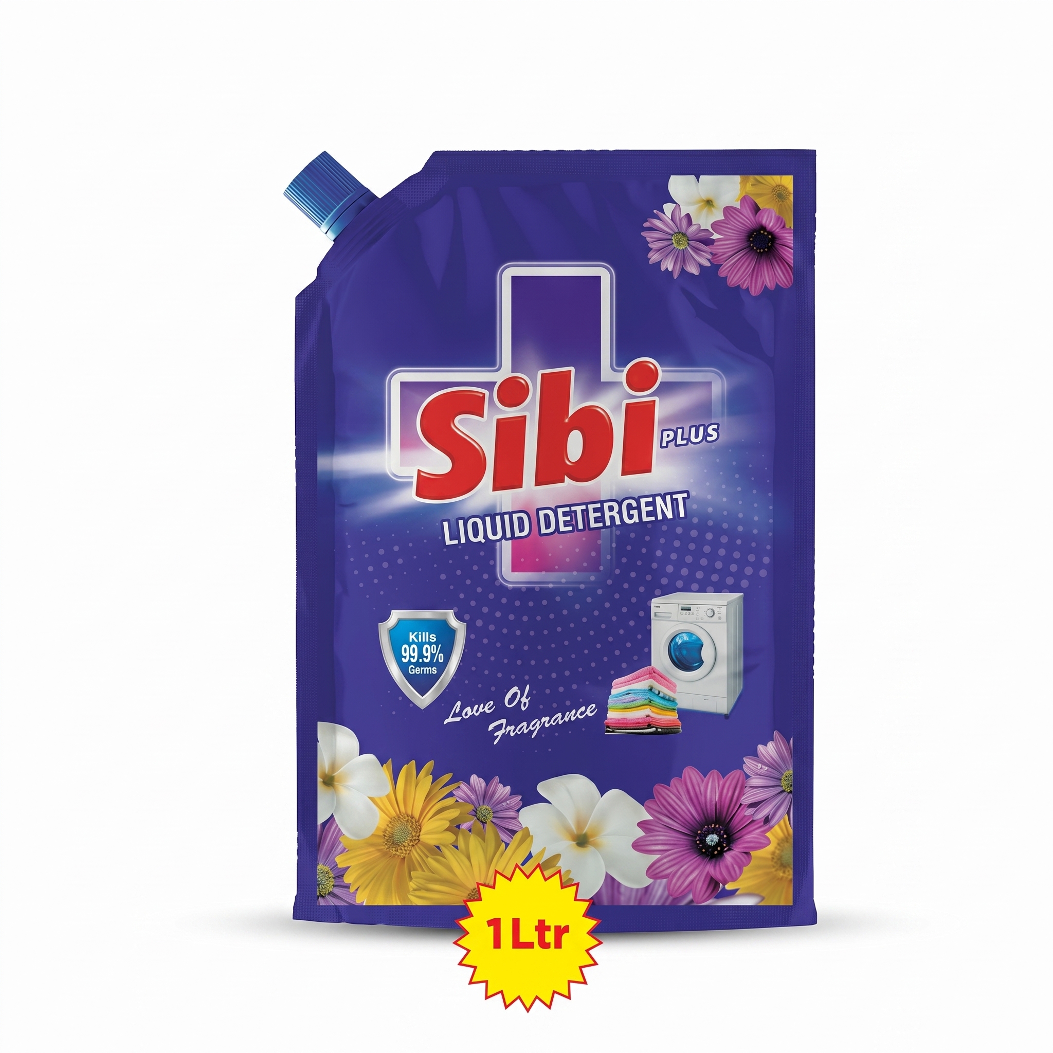 Sibi Plus Liquid Detergent - 1 Ltr