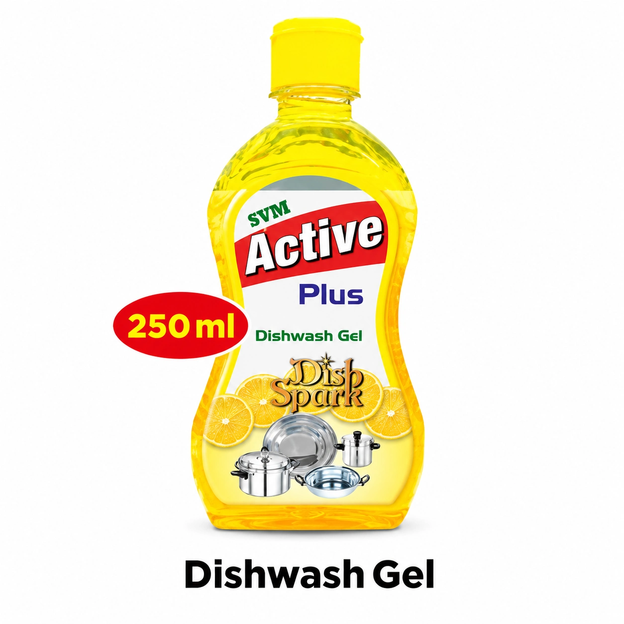 Active Plus Dishwash Gel Liquid Gel - Sparkling Clean