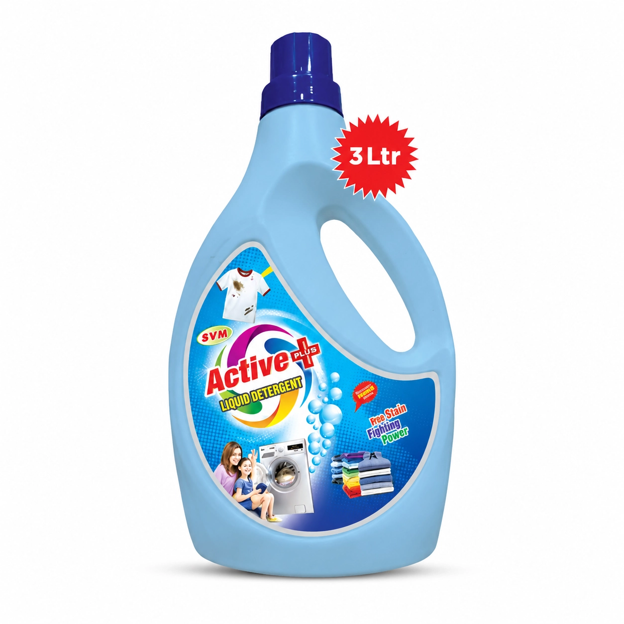 Active Plus Liquid Detergent 3 Litre - Machine Compatible