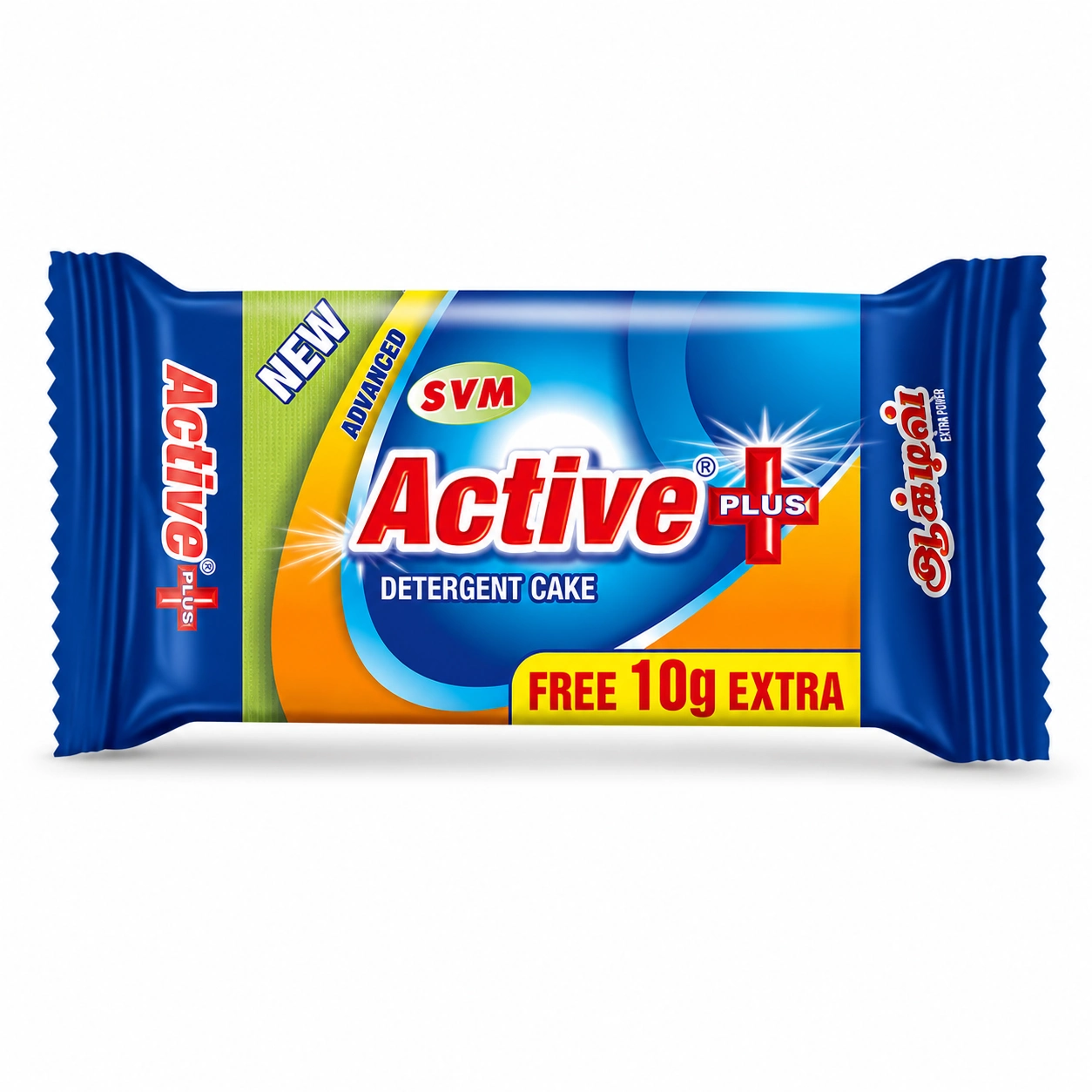Active Plus Detergent Cake With 10 g Extra