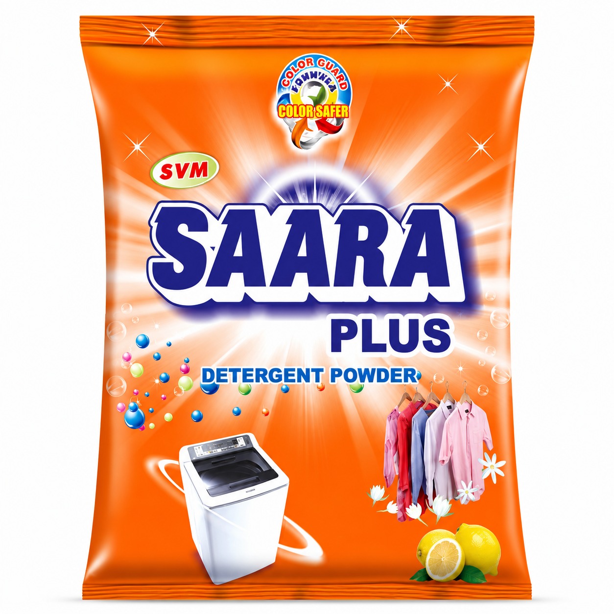 Saara plus 1kg detergent pack