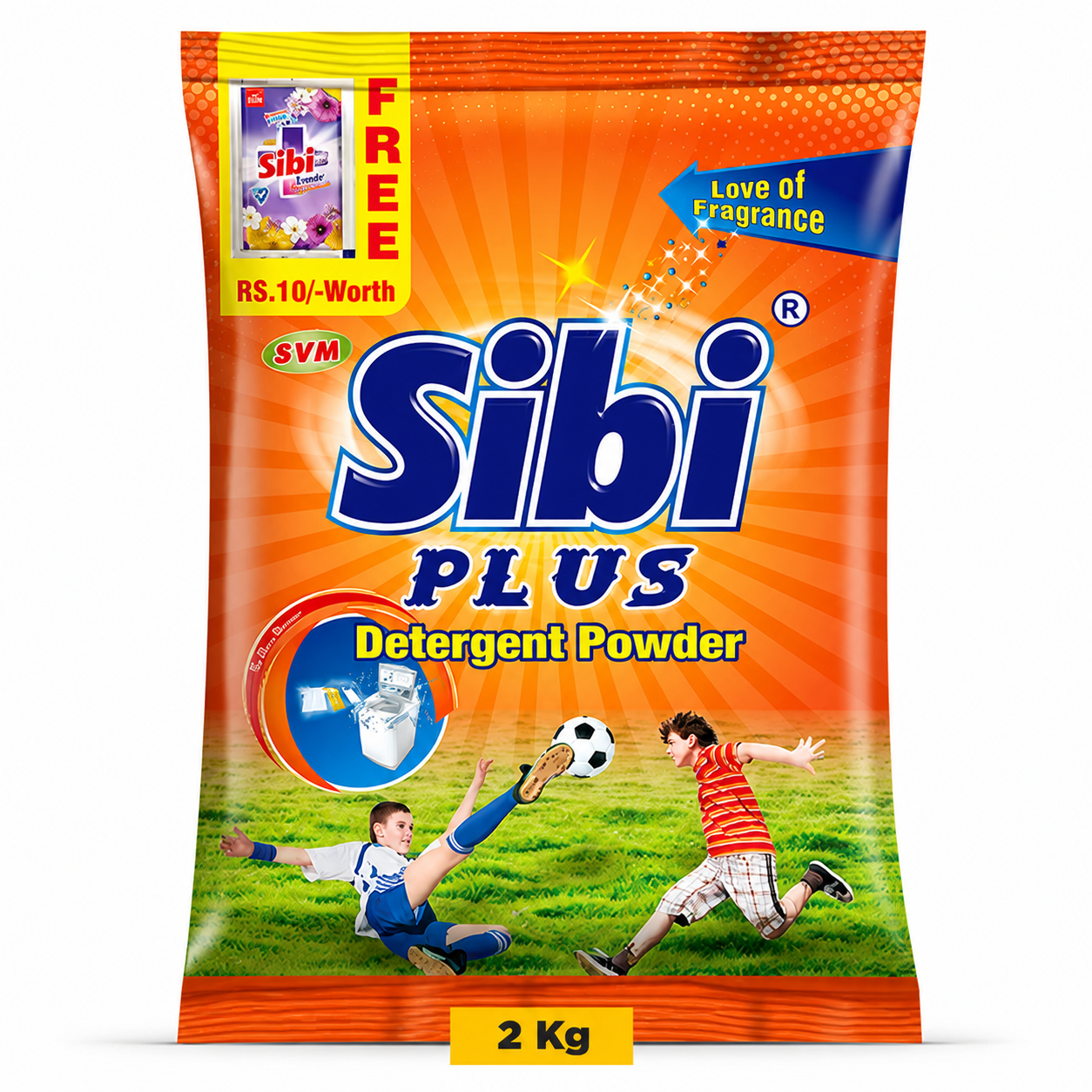 Sibi Plus Detergent Powder - 2 kg